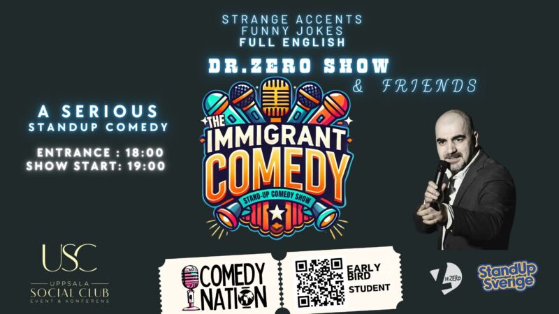 UPPSALA Social Club Immigrant Comedy 2025